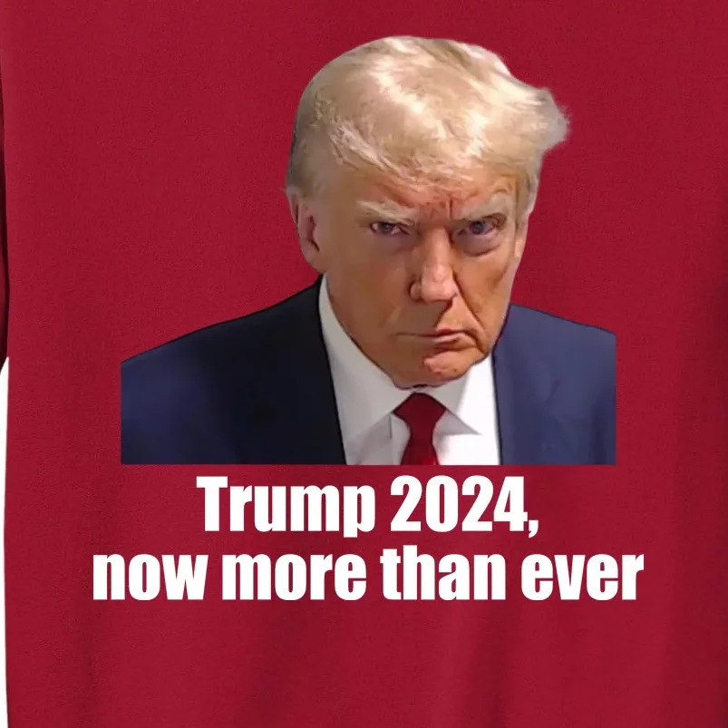 Trump 2024 Now More Than Ever Tall Sweatshirt