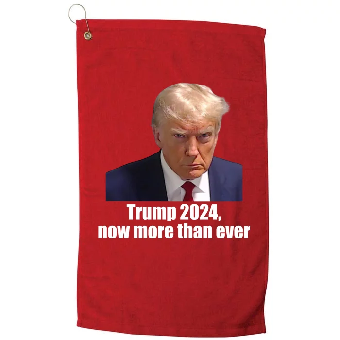 Trump 2024 Now More Than Ever Platinum Collection Golf Towel