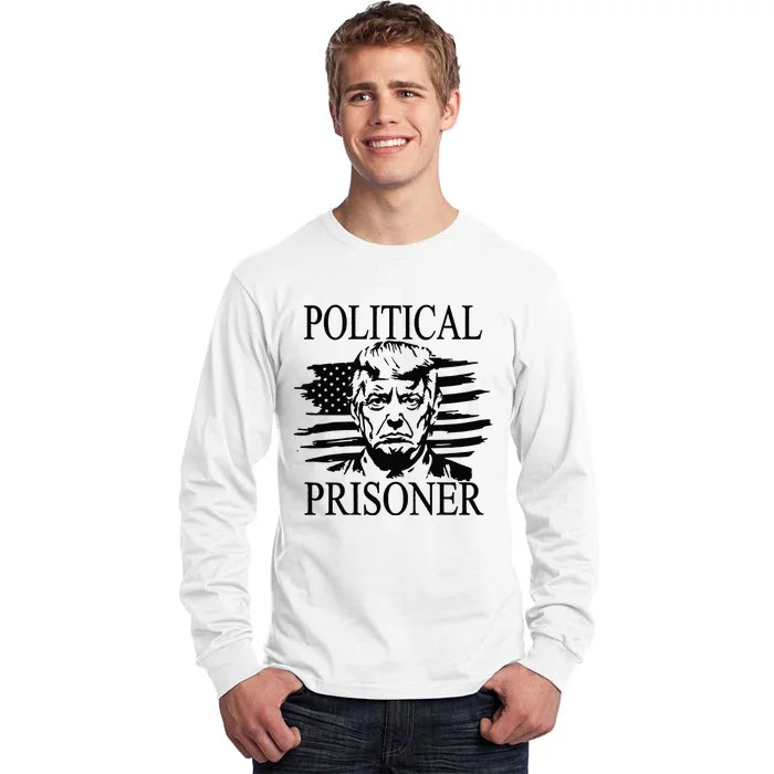 Trump 2024 Outlaw President Trump Not Guilty Tall Long Sleeve T-Shirt