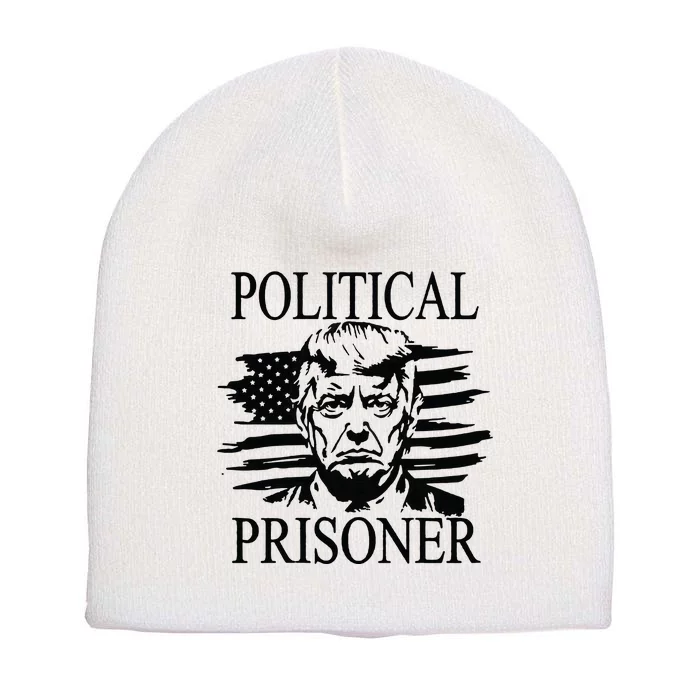 Trump 2024 Outlaw President Trump Not Guilty Short Acrylic Beanie