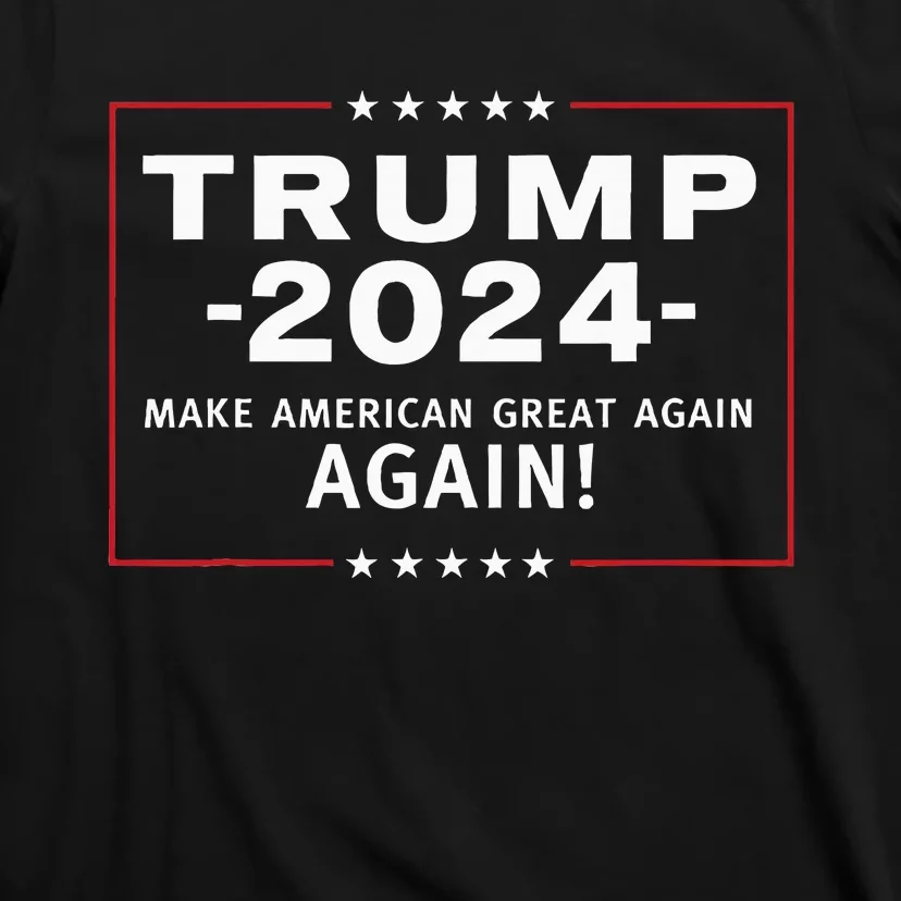 Trump 2024 Patriotic America Independence Day T-Shirt