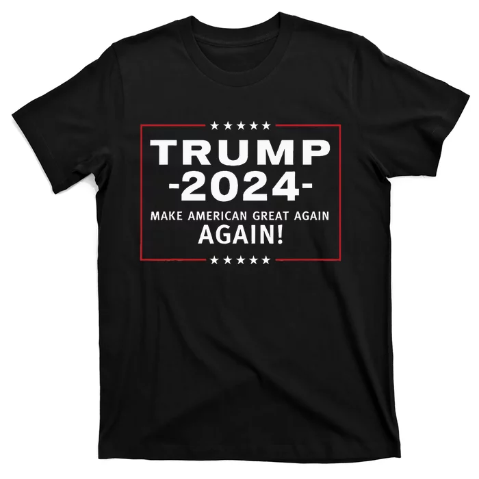 Trump 2024 Patriotic America Independence Day T-Shirt