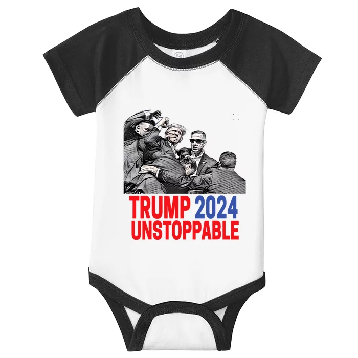 Trump 2024 Pennsylvania Voters Usa Elections Infant Baby Jersey Bodysuit