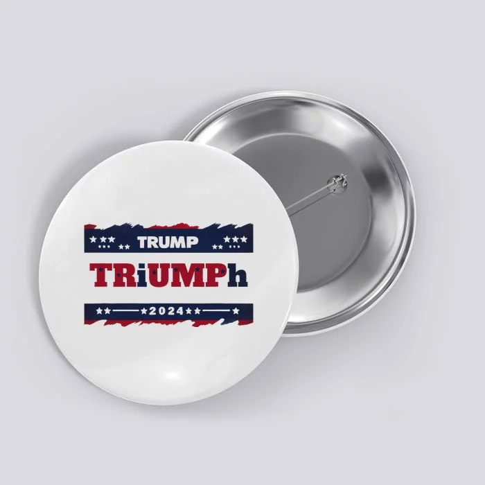 Triumph 2024 Patriotic Trump Button