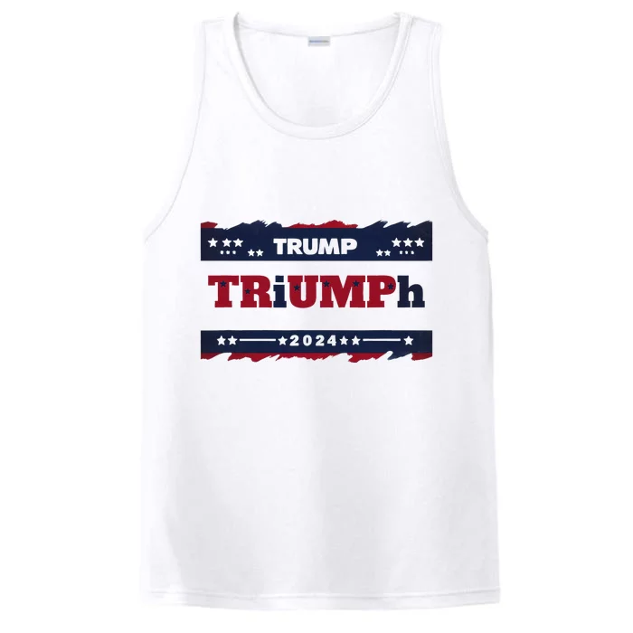 Triumph 2024 Patriotic Trump Performance Tank