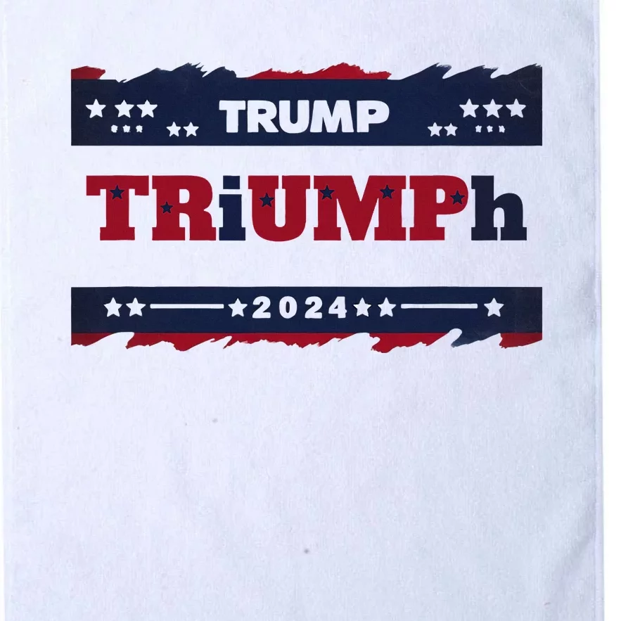 Triumph 2024 Patriotic Trump Platinum Collection Golf Towel