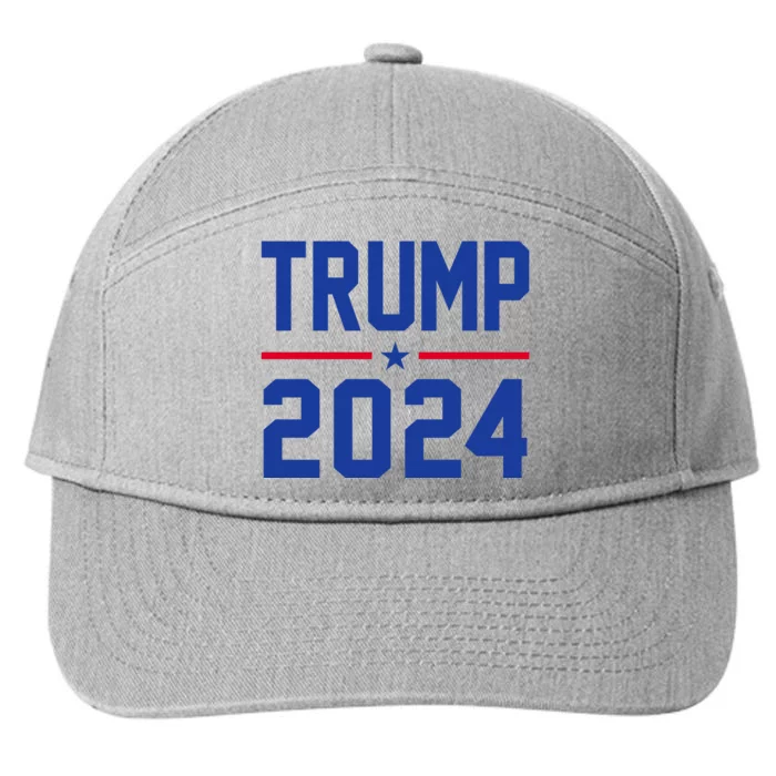 Trump 2024 Political Republican 7-Panel Snapback Hat