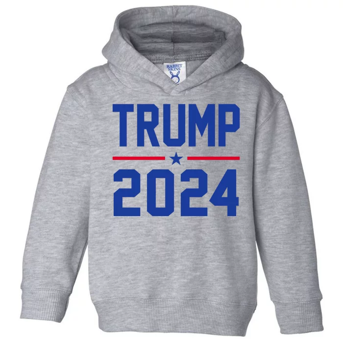 Trump 2024 Political Republican Toddler Hoodie