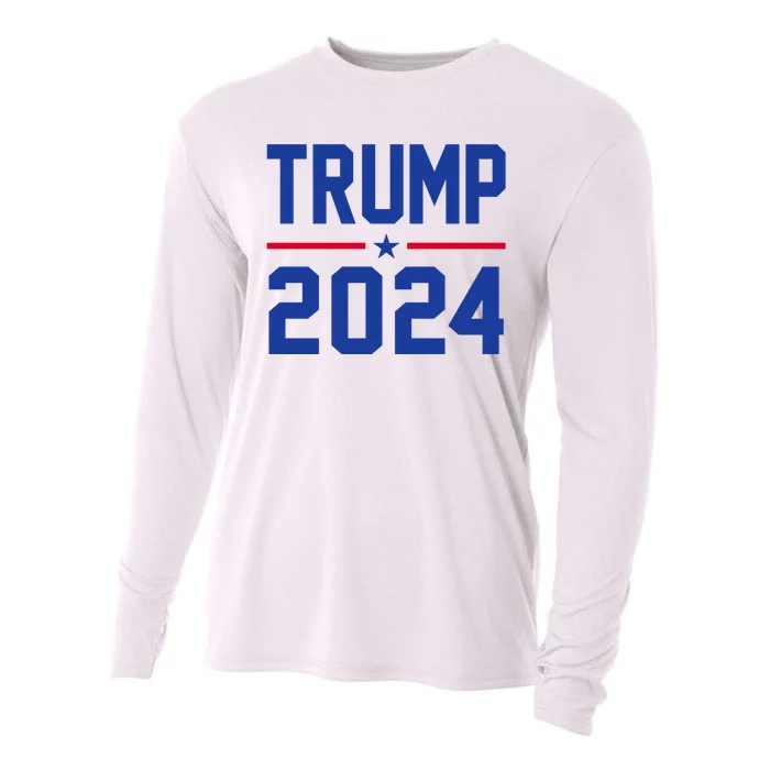 Trump 2024 Political Republican Cooling Performance Long Sleeve Crew