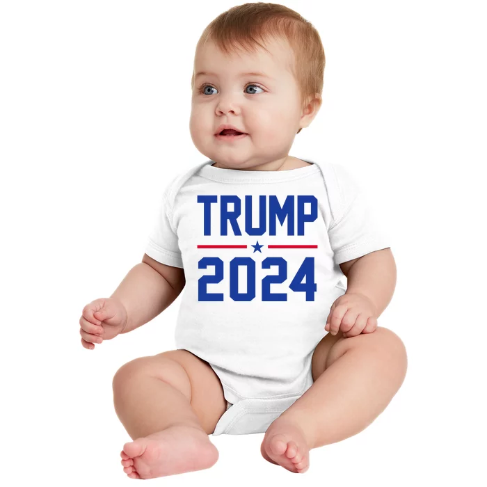 Trump 2024 Political Republican Baby Bodysuit