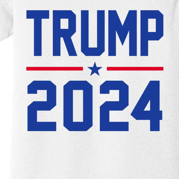 Trump 2024 Political Republican Baby Bodysuit