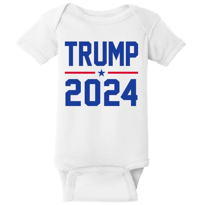 Trump 2024 Political Republican Baby Bodysuit