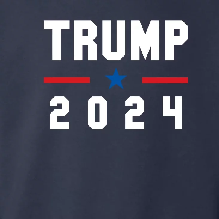 Trump 2024 | Pro Trump | Pro America | Republican Shirt | Patriotic Gifts Toddler Hoodie