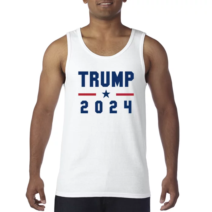 Trump 2024 | Pro Trump | Pro America | Republican Shirt | Patriotic Gifts Tank Top