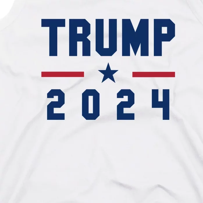 Trump 2024 | Pro Trump | Pro America | Republican Shirt | Patriotic Gifts Tank Top