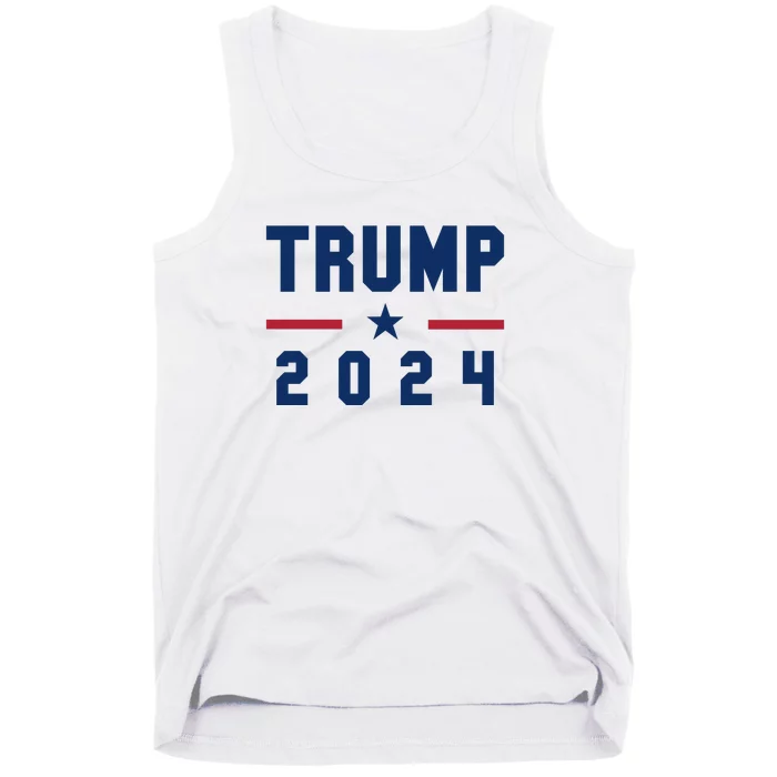 Trump 2024 | Pro Trump | Pro America | Republican Shirt | Patriotic Gifts Tank Top