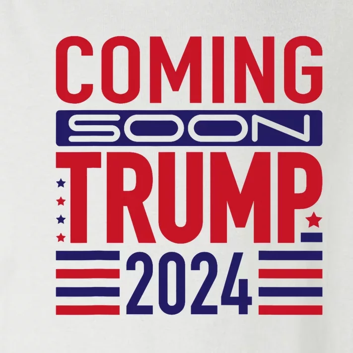 Trump 2024 Patriotic American Flag Voting Election Toddler Long Sleeve Shirt