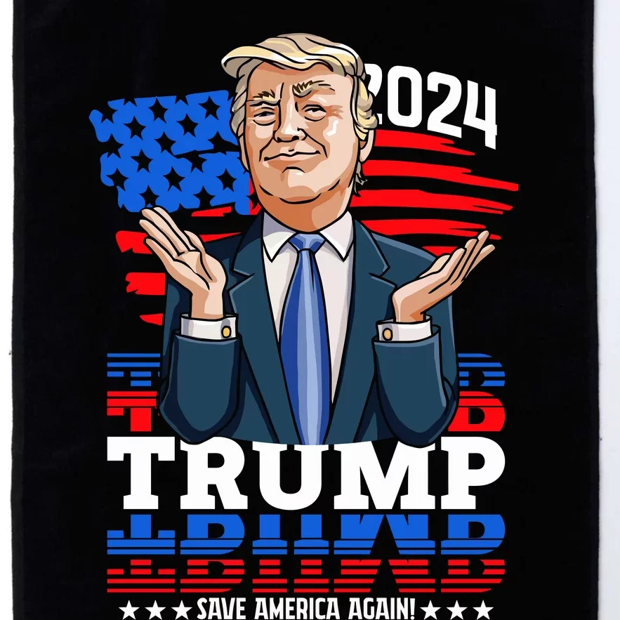 Trump 2024 President Platinum Collection Golf Towel