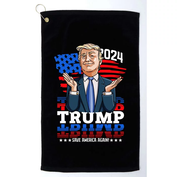 Trump 2024 President Platinum Collection Golf Towel