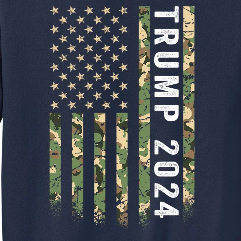 Trump 2024 President American Flag Gift Sweatshirt