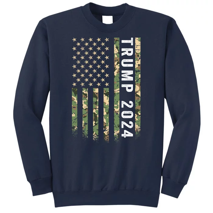 Trump 2024 President American Flag Gift Sweatshirt