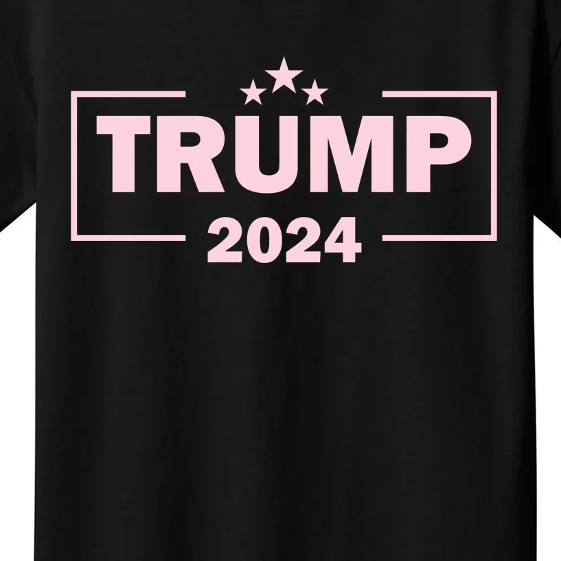 Trump 2024 Political Support Graphic Kids T-Shirt