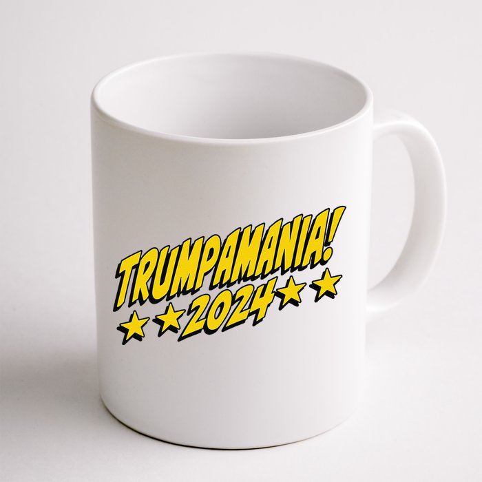 Trumpamania 2024 President Trump Fun Election Front & Back Coffee Mug