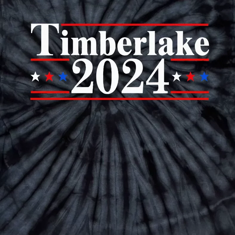 Timberlake 2024 Retro Meme Political Tie-Dye T-Shirt