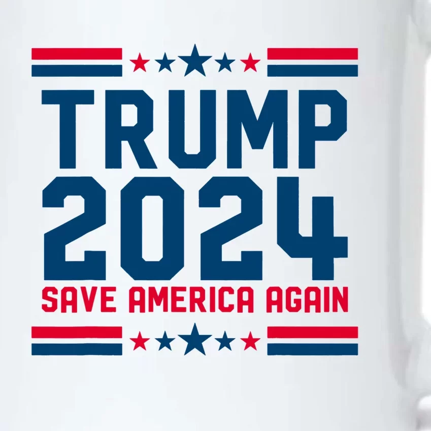 Trump 2024 Save America Again Pro Trump Trump Election Black Color Changing Mug