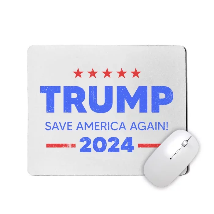 Trump 2024 Save America Again Mousepad