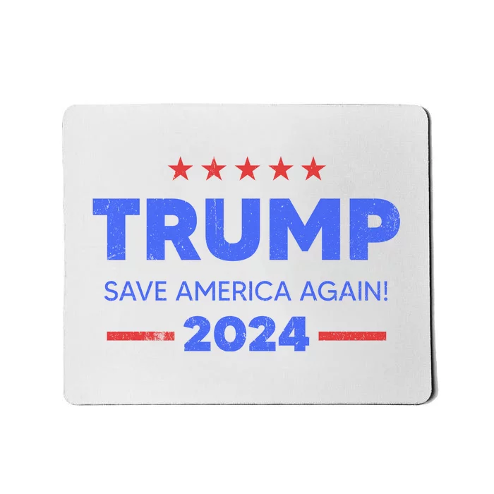 Trump 2024 Save America Again Mousepad