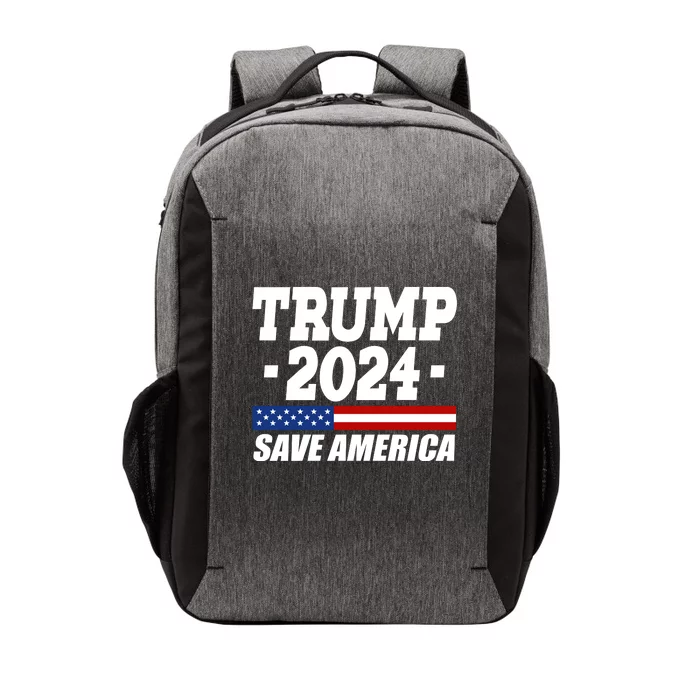 Trump 2024 Save America Vector Backpack