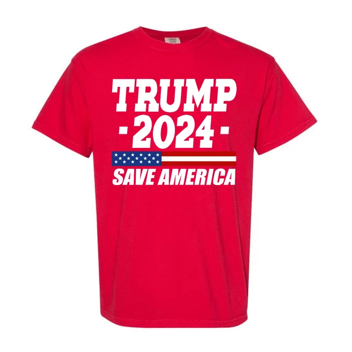 Trump 2024 Save America Garment-Dyed Heavyweight T-Shirt