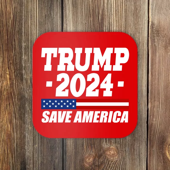 Trump 2024 Save America Coaster