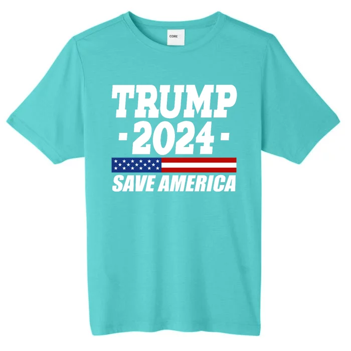 Trump 2024 Save America ChromaSoft Performance T-Shirt