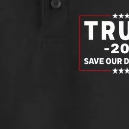 Trump 2024 Save Our Democracy Voting Donald Trump Dry Zone Grid Performance Polo