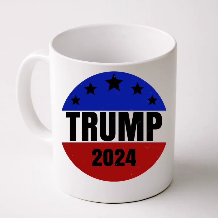 Trump 2024 Star Logo Front & Back Coffee Mug