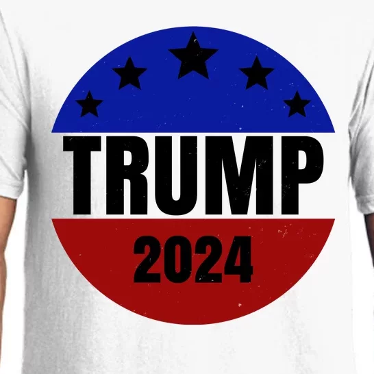 Trump 2024 Star Logo Pajama Set