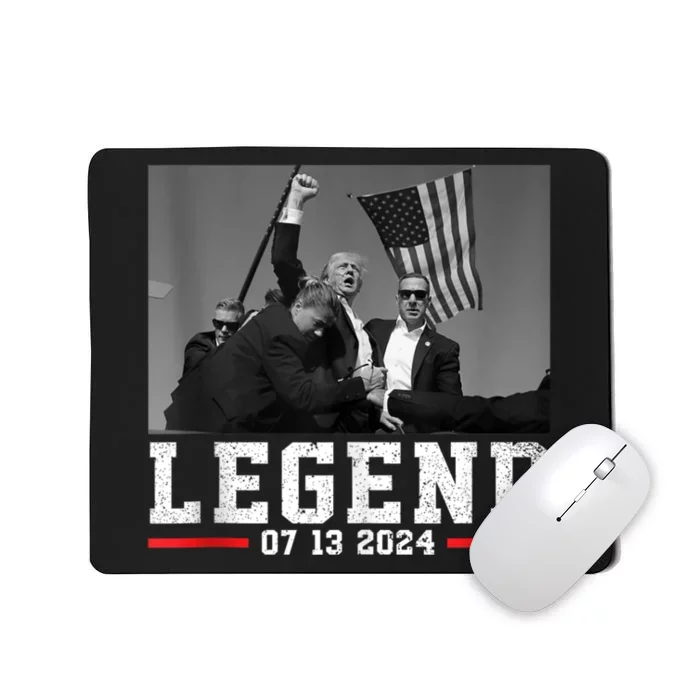 Trump 2024 Shooting President Legend Mousepad