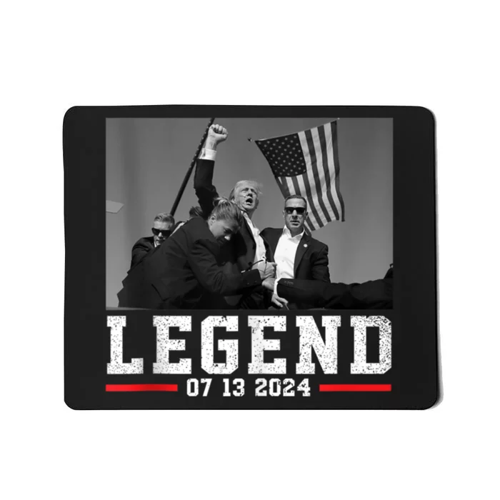 Trump 2024 Shooting President Legend Mousepad