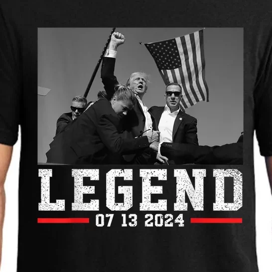 Trump 2024 Shooting President Legend Trump Rally Pa 2024 Pajama Set