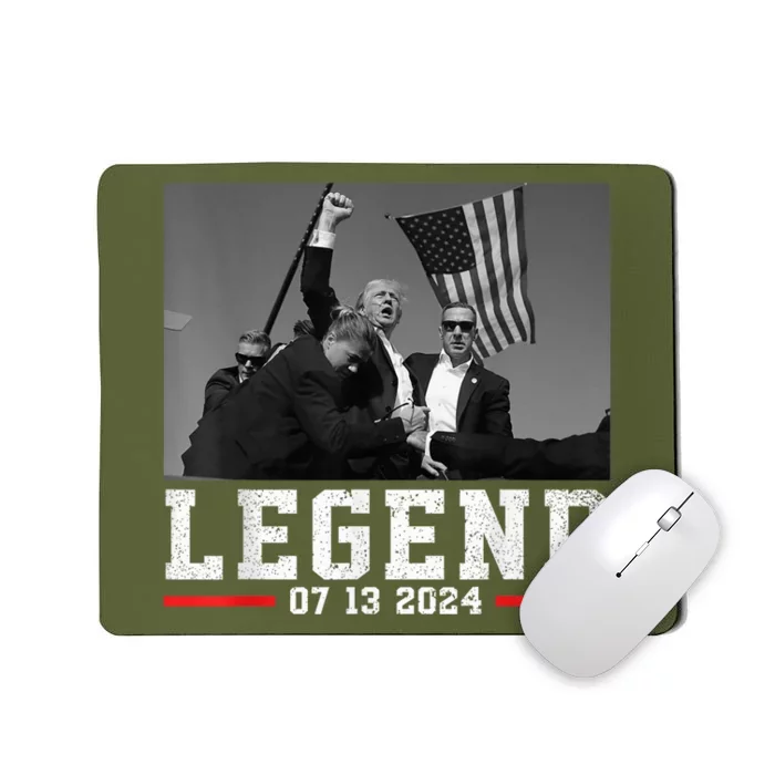 Trump 2024 Shooting President Legend Trump Rally Pa 2024 Mousepad