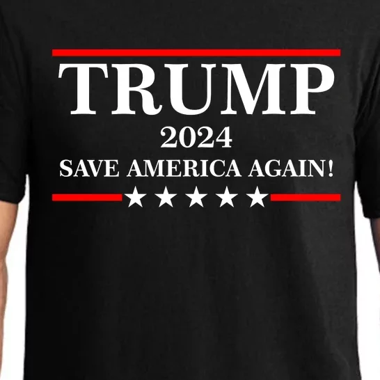 Trump 2024 Save America Again USA President Vote Pajama Set