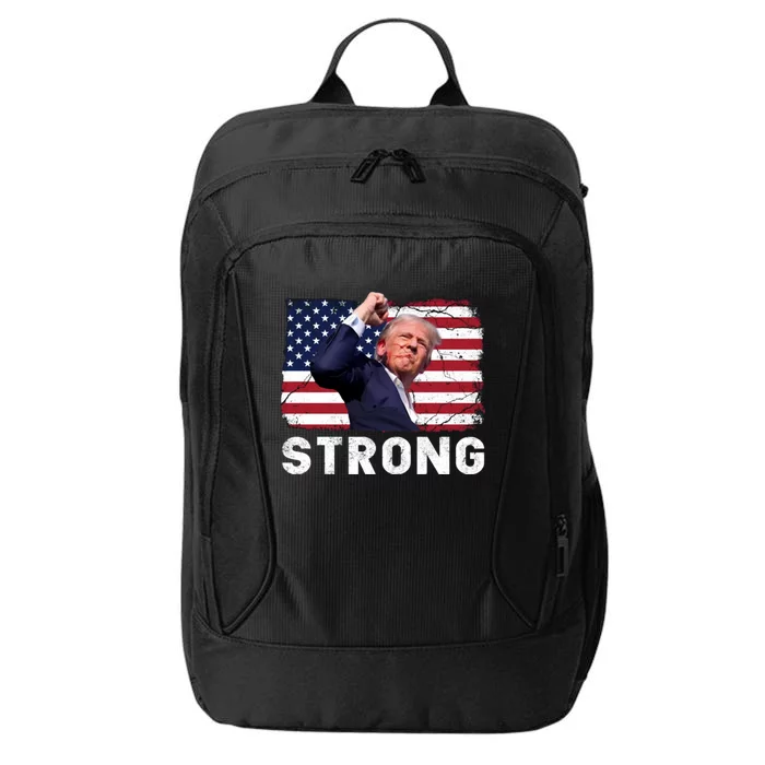 Trump 2024 Strong Fist Hand Us Vote City Backpack