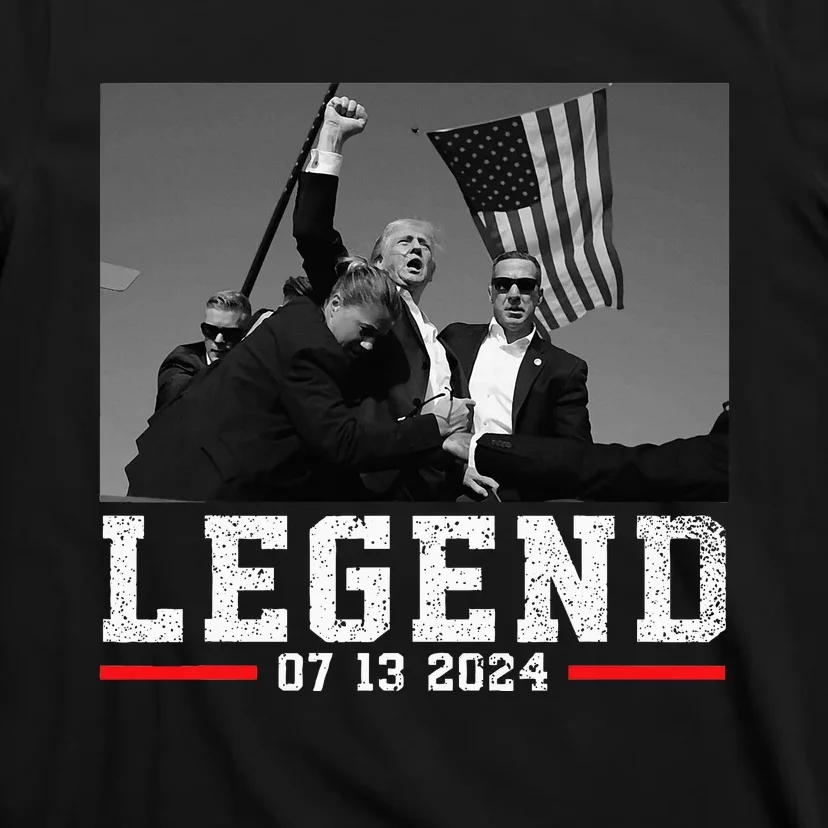 Trump 2024 Shooting President Legend T-Shirt