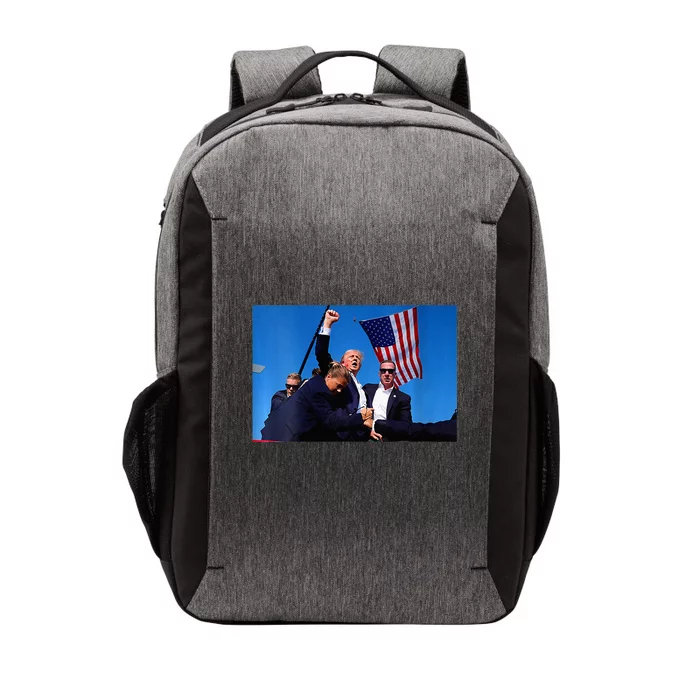 Trump 2024 Strong Rally Fist Hand Us Vote Premium Vector Backpack