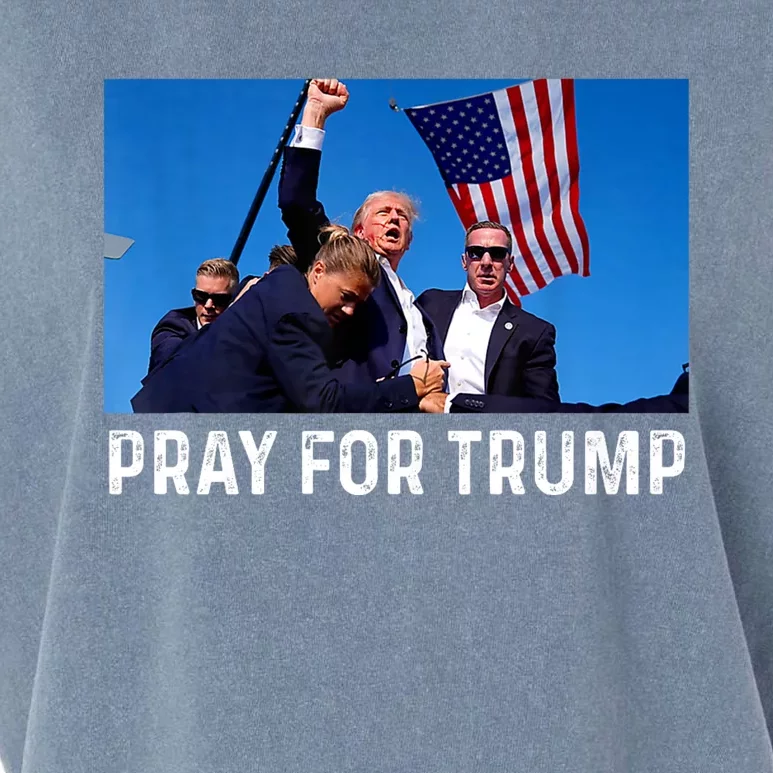 Trump 2024 Survived Shot At Election Rally Election Shot WonT Be Stopped Garment-Dyed Women's Muscle Tee