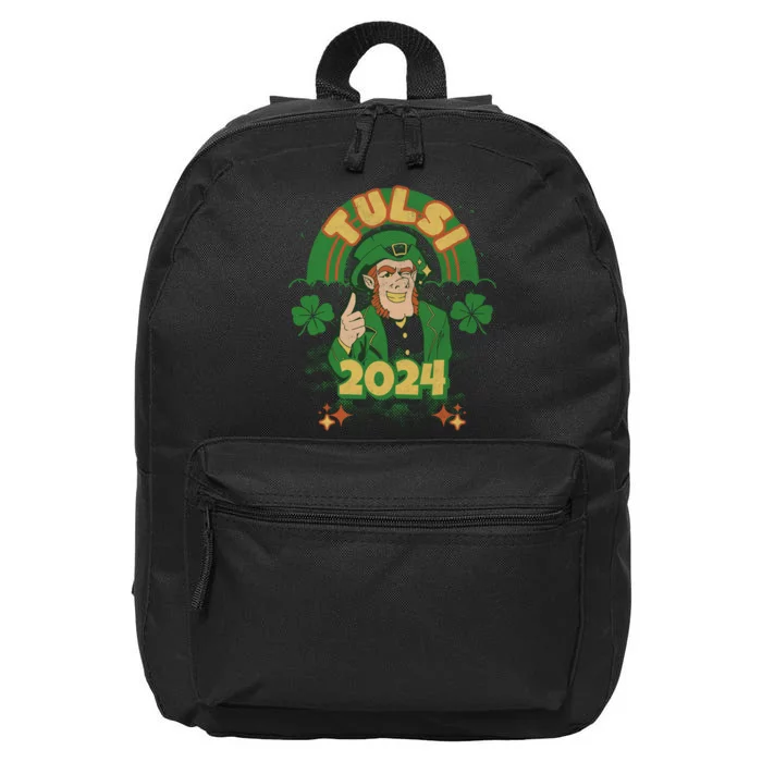 Tulsi 2024 St Patrick's Day 16 in Basic Backpack