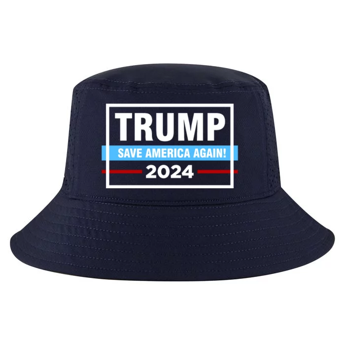 Trump 2024 Save America Again Cool Comfort Performance Bucket Hat