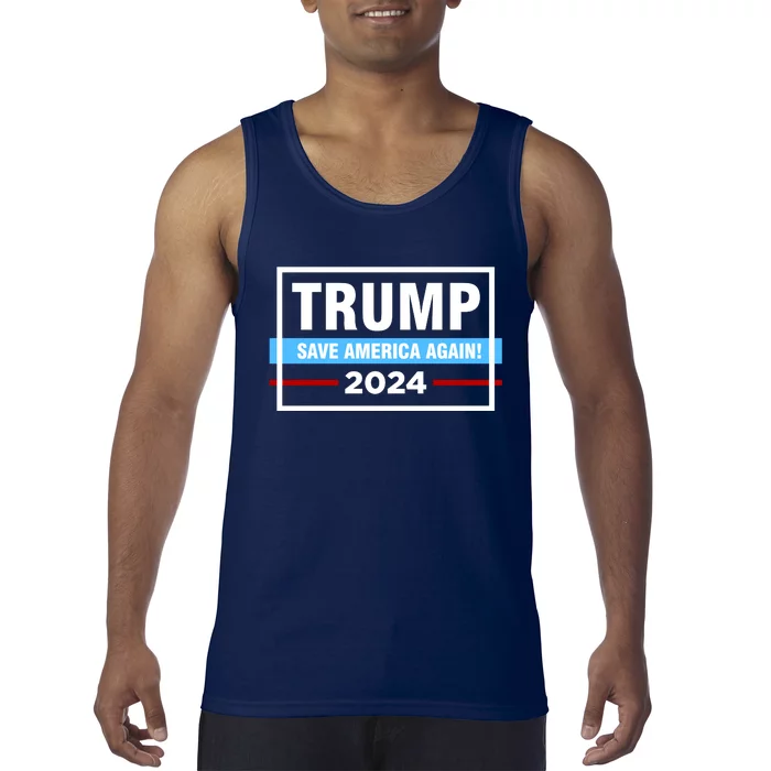 Trump 2024 Save America Again Tank Top